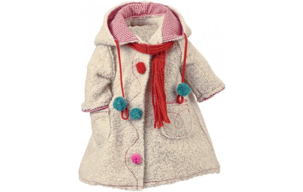 Lolle winter coat and scarf
