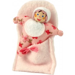 Baby doll with blanket