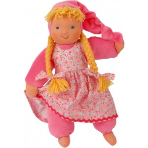 Pink Waldorf sweetheart doll