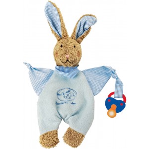 Bunny Rucola pacifier towel doll