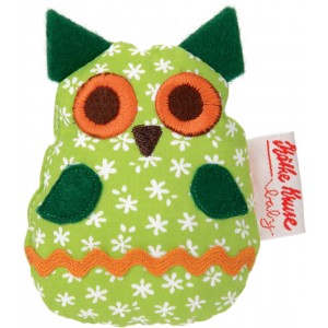 Tweeting green owl