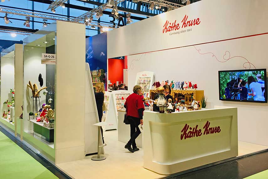 Kathe Kruse booth at Nuremberg 2019